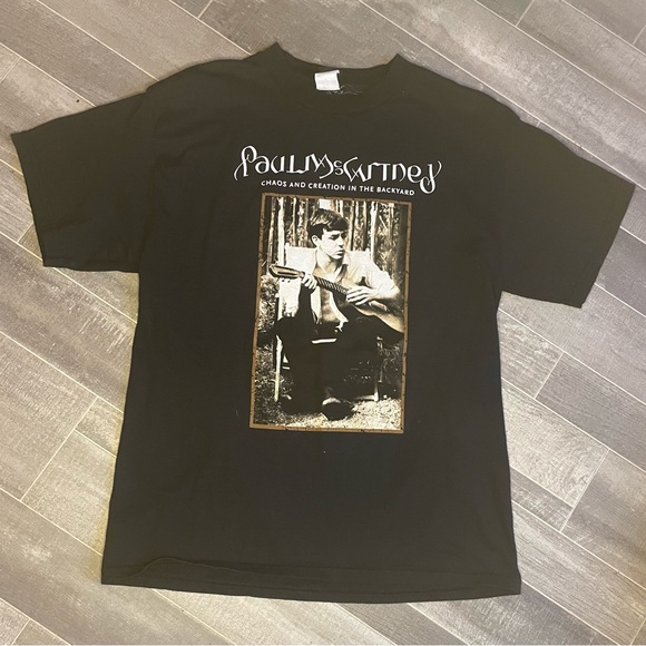 giant | Shirts | Vtg Paul Mccartney Chaos And Creation In The 